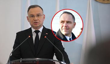 Duda zapomniał jego nazwiska. Nawrocki komentuje
