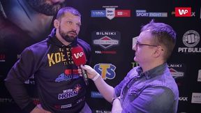 KSW 47: Kołecki pewny siebie. "Wygram walkę zdecydowanie!"