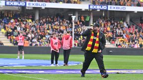 Stek przekleństw i nieprzyzwoity gest. Liroy wywołał skandal przed meczem w Kielcach