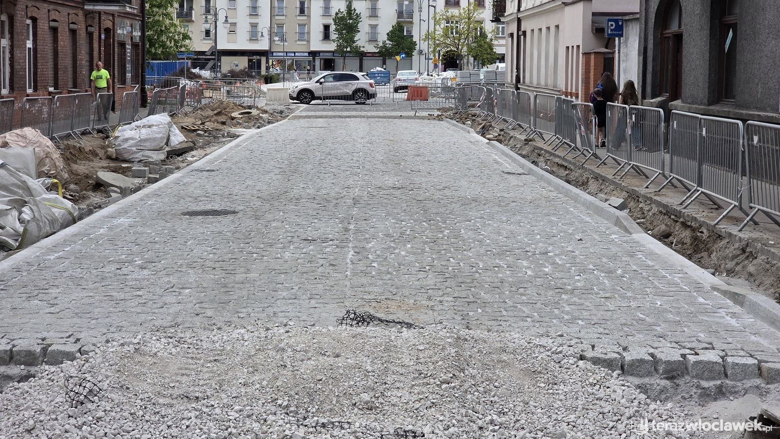 Zielone tereny Śródmieścia miasta Włocławek 07-05-2026