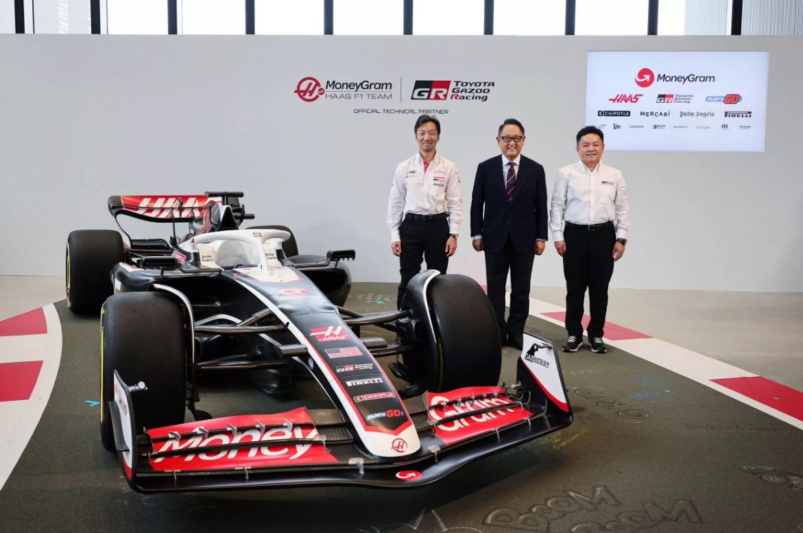 Toyota and Haas have established a partnership.