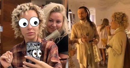 Blanka Lipińska i Baron BAWILI SIĘ RAZEM na przyjęciu u znajomych! (ZDJĘCIA)