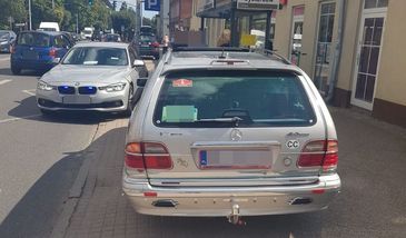 Gdańsk. Jechał wężykiem przed policją. Miał prawie dwa promile
