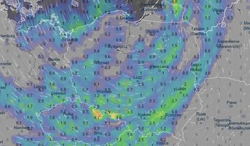 Pogoda. Trochę słońca, a potem znów chmury i deszcz