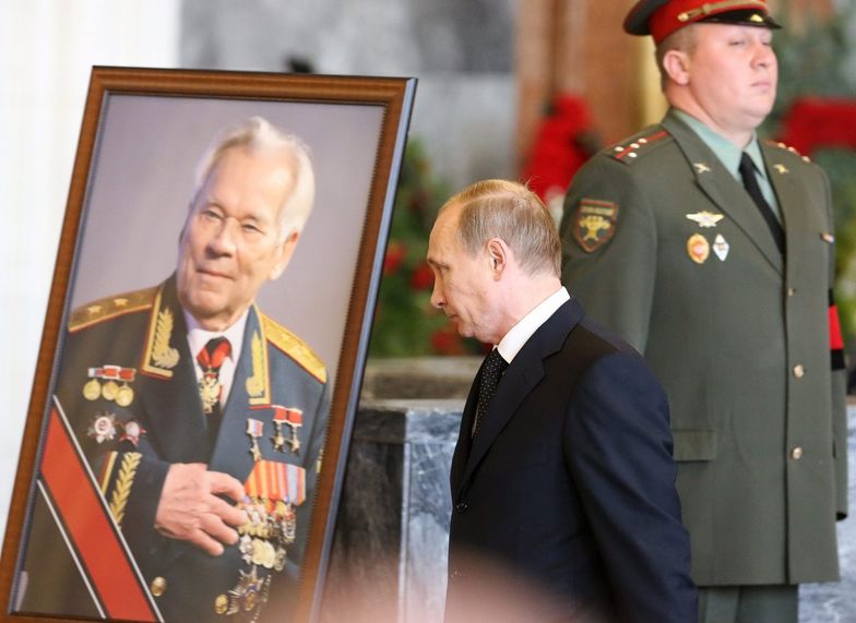 Kałasznikow spoczął w panteonie pod Moskwą