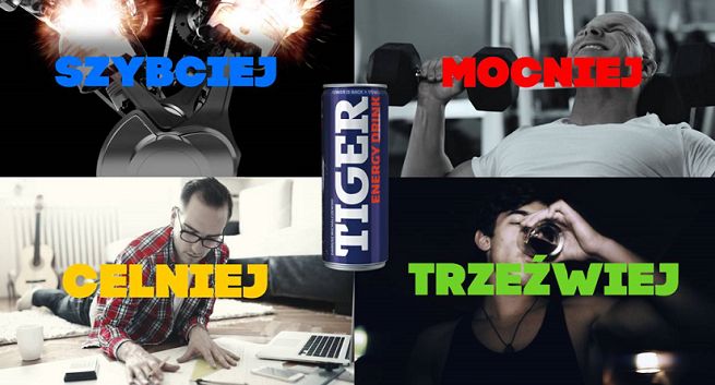 „Mocniej, szybciej, celniej, trzeźwiej” - raper Fokus w kampanii Tiger Energy Drink (wideo)