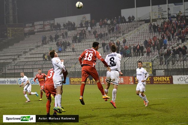 Stadion Widzewa świecił pustkami na meczu z Zagłębiem