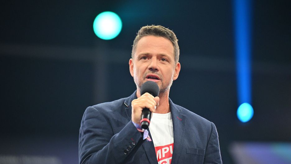 Campus Polska Przysz?o?ci w Olsztynie
23.08.2024 Olsztyn - Campus Polska Przyszlosci w Olsztynie-Kortowo.
Fot. Jacek Slomion/REPORTER
N/z Rafal Trzaskowski
Jacek Slomion/REPORTER