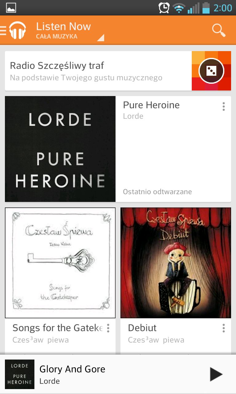 Muzyka Google Play już dostępna w Polsce! Warto się skusić? 8