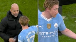 De Bruyne vs Guardiola: ależ się zagotowało przy ławce City!