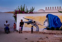Djerba. Tunezja. Wyjątkowe graffiti. Zapomniana wioska odzyskała blask 
