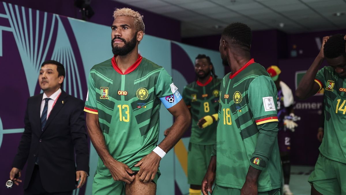 Zdjęcie okładkowe artykułu: Getty Images / Maja Hitij - FIFA / Na zdjęciu: Eric Choupo-Moting (z lewej) z kolegami z reprezentacji Kamerunu