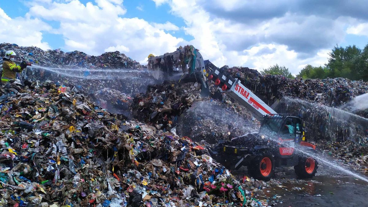Pożar składowiska w 2023 roku 