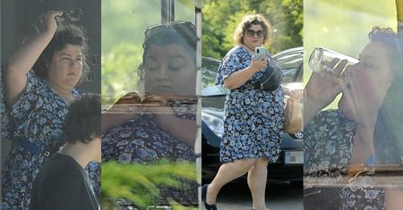 Zabiegana i rozgrzana Dominika Gwit wpada z wizytą do salonu piękności (ZDJĘCIA)
