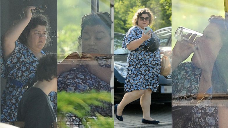 Dominika Gwit odwiedza salon piękności