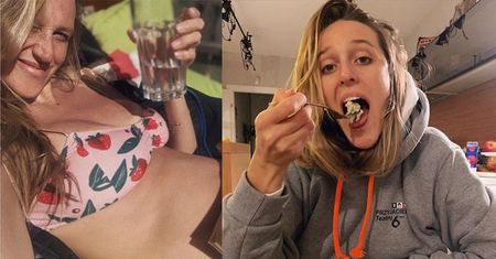 Aleksandra Żebrowska żartuje z "braku" ciążowego brzuszka: "To było PRZED OBIADEM" (FOTO)