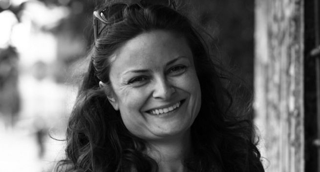 Justyna Mączka prowadzącą audycję „Popołudniówka” w Radiu 357