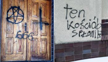 "Ten kościół spłonie". Ksiądz pokazał zdjęcia. Ogromny skandal