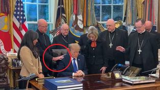 Modlitwa w Białym Domu. Biskupi prosili o błogosławieństwo dla Trumpa