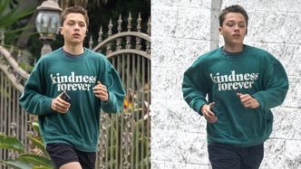 16-letni Knox Jolie-Pitt wybrał się na przebieżkę. Coraz bardziej podobny do taty?