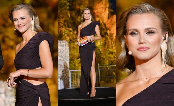 Agnieszka Kaczorowska na Świętokrzyskiej Nocy Kabaretowej