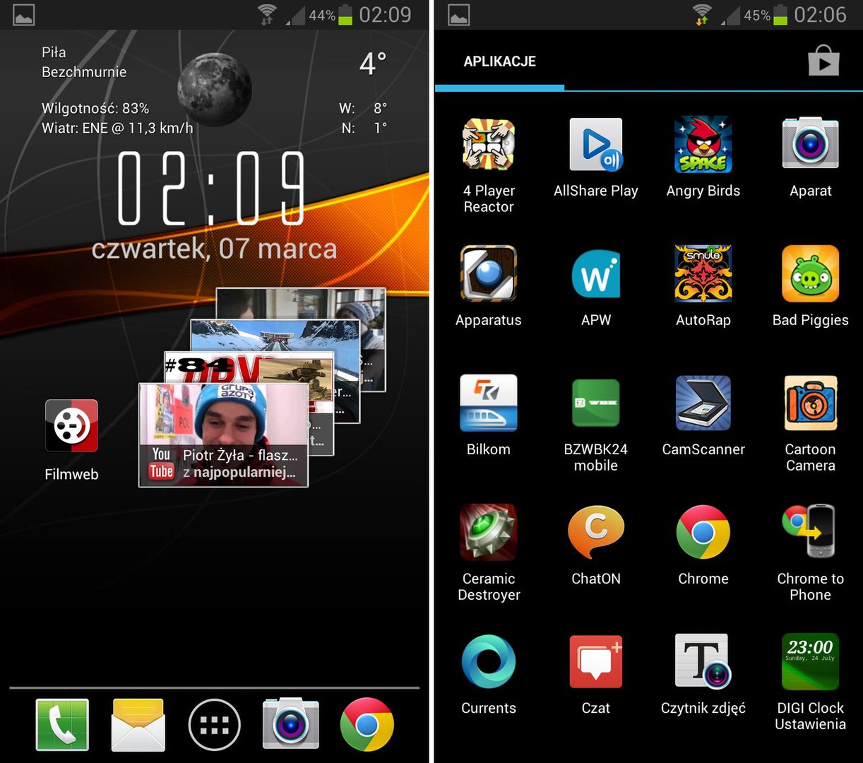 SO.HO - bardzo społecznościowy launcher na Androida 3