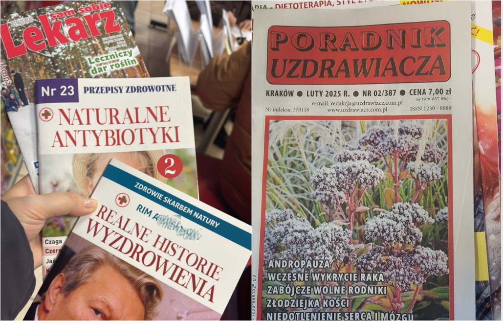 Prasa z kontrowersyjnymi poradami &quot;medycznymi&quot; dostępna na poczcie