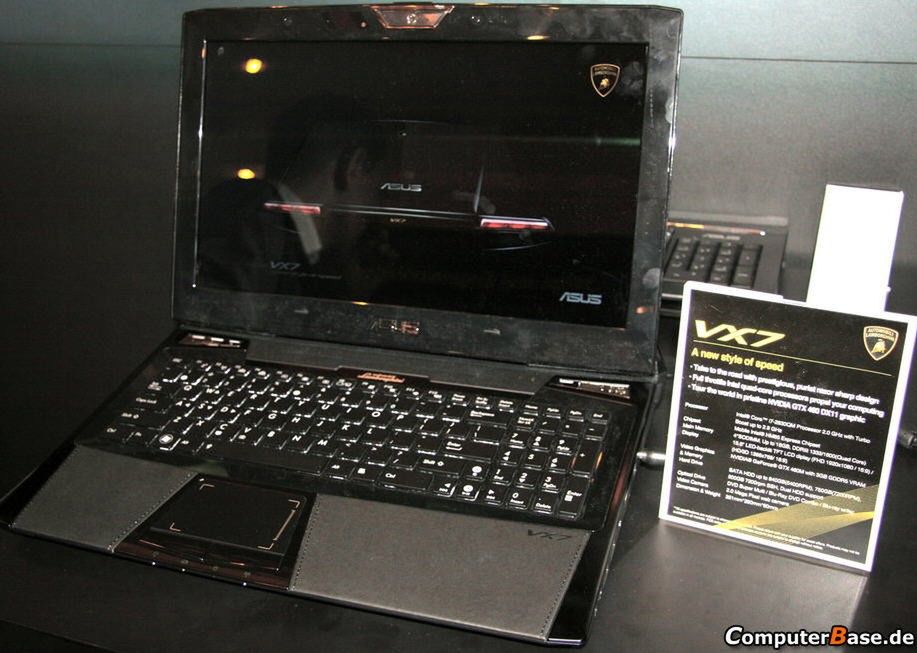 Asus Lamborghini VX7 (fot. ComputerBase.de)