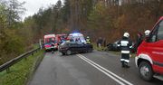 Groźny wypadek drogowy w Rudce Bałtowskiej