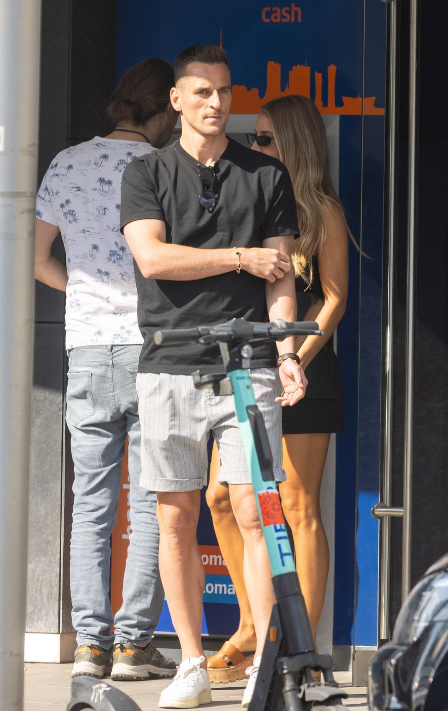 Arkadiusz Milik i Agata Sieramska