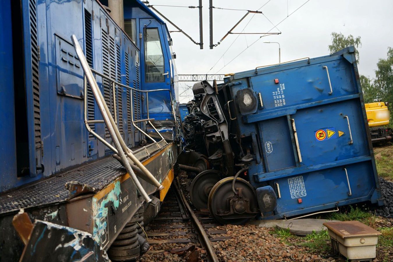 Tragedia na Śląsku. Zderzyły się pociągi