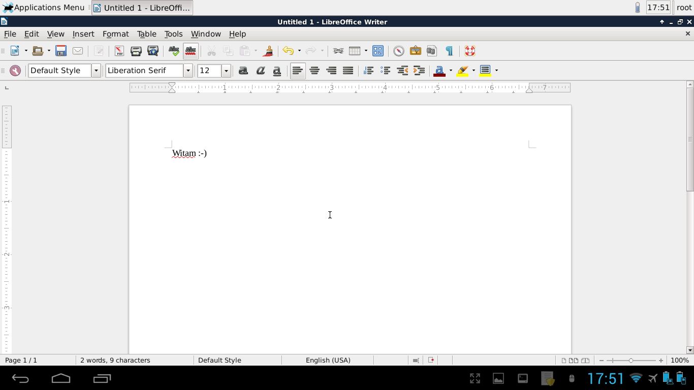 Androidowy Laptop 8