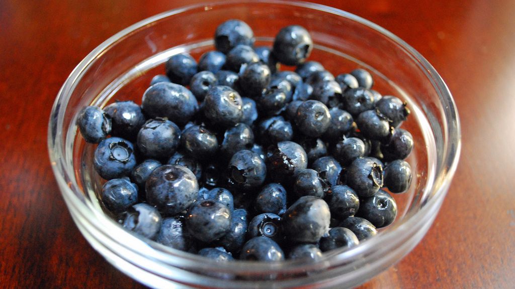 Jagody w puszce w lekkim syropie, odsączone