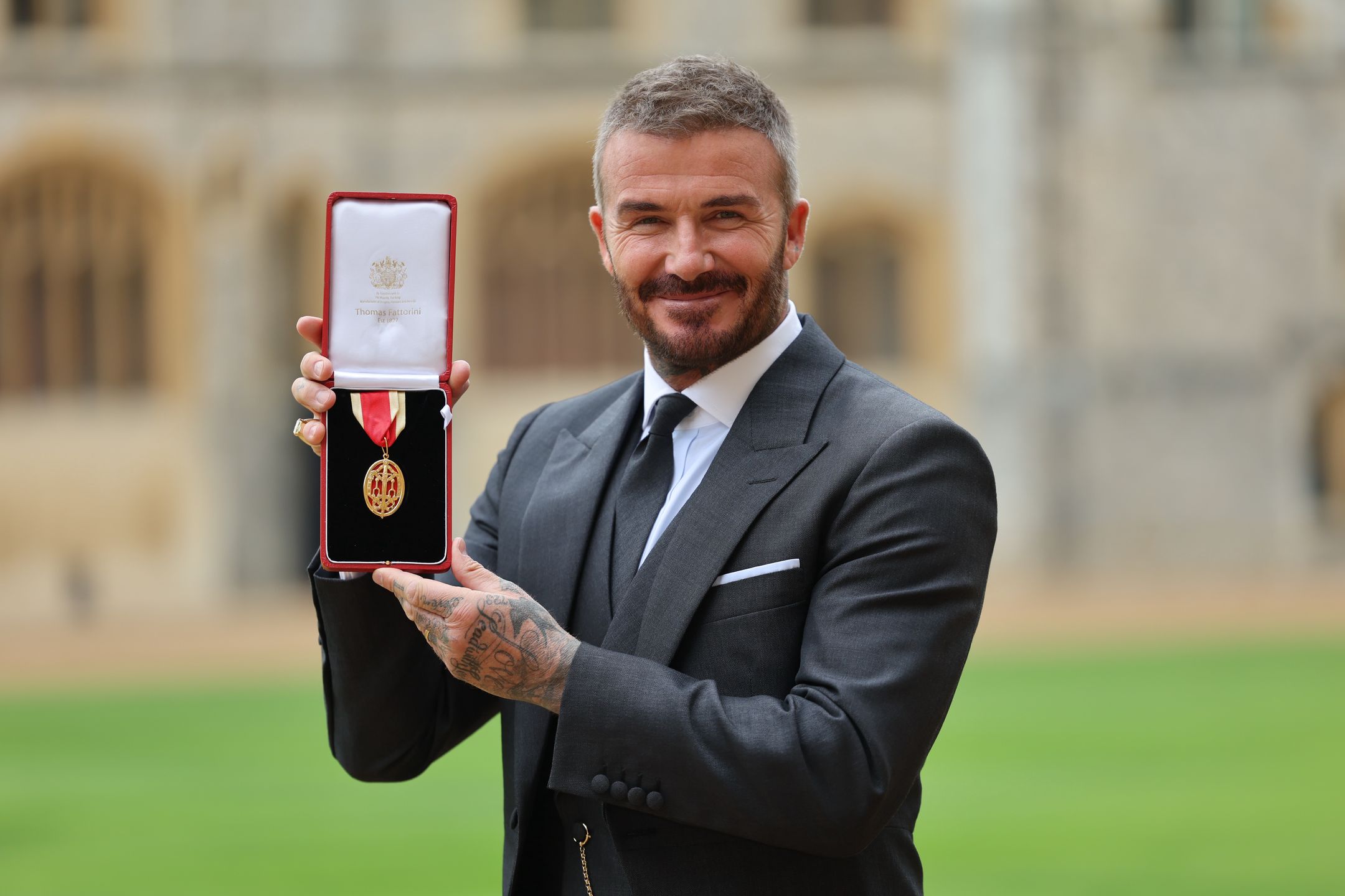 David Beckham otrzymał tytuł szlachecki