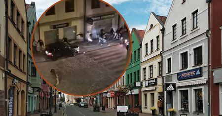 Rozjeżdżał ludzi na chodniku w Głogowie. Są nagrania