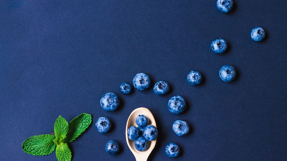 Jagody leśne w soku, odsączone