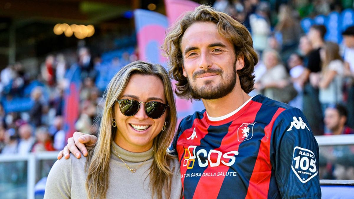 Getty Images / Getty Images / Na zdjęciu: Paula Badosa i Stefanos Tsitsipas