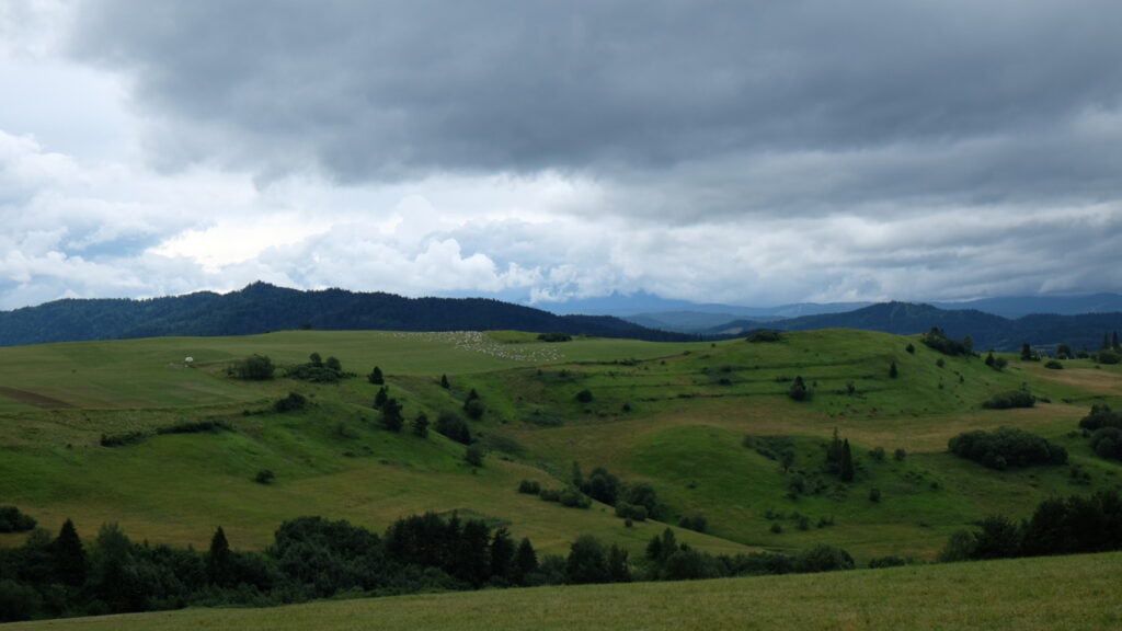 Lipnik w Słowacji - Przełęcz pod Tokarnią