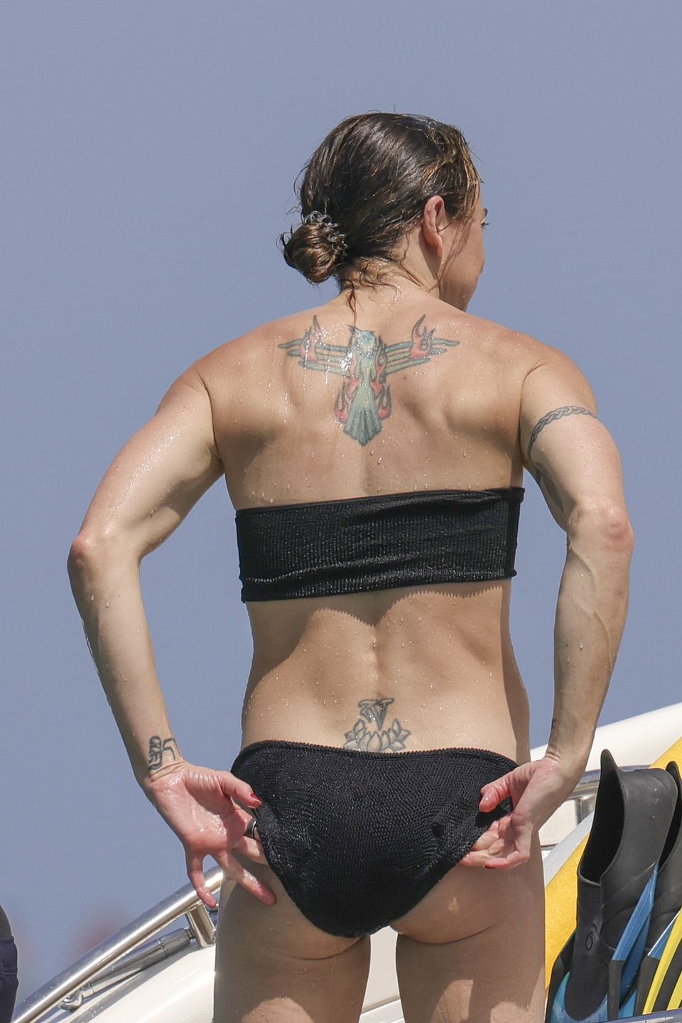 Mel C podczas wakacji na Ibizie