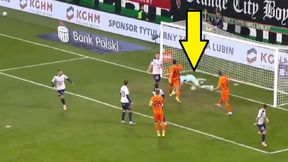 Dziurawe ręce. Co za błąd bramkarza Górnika