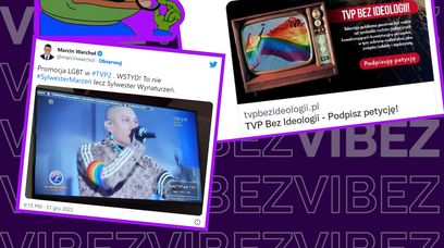 Ordo Iuris żąda "TVP bez ideologii". Chodzi o tęczowe opaski