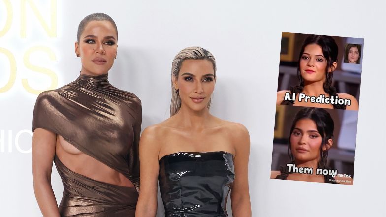 How would the Kardashians look without plastic surgery?