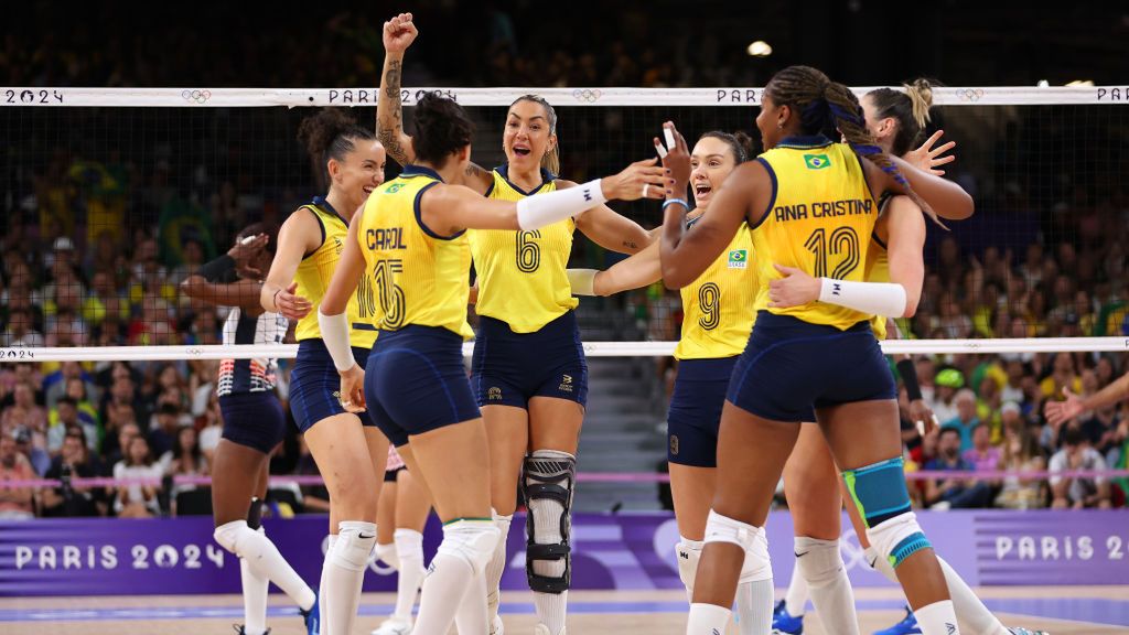 Getty Images / Clive Brunskill / Na zdjęciu: siatkarki reprezentacji Brazylii