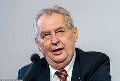 Czechy. Prezydent Zeman trafił na oddział intensywnej opieki medycznej