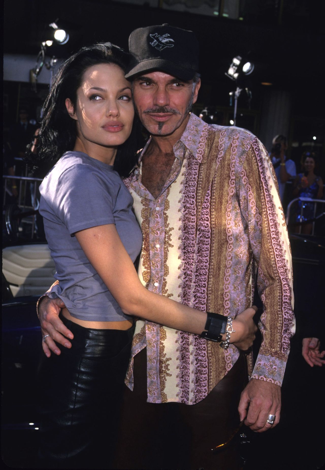 Angelina Jolie i Billy Bob Thornton na premierze "60 sekund" w Los Angeles w 2000 r.