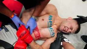 Fatalna kontuzja w klatce KSW. Polak zwijał się z bólu