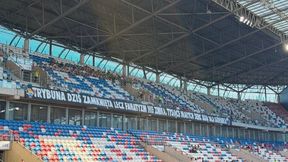 Górnik dostał karę od UEFA. Taki transparent pojawił się na trybunie