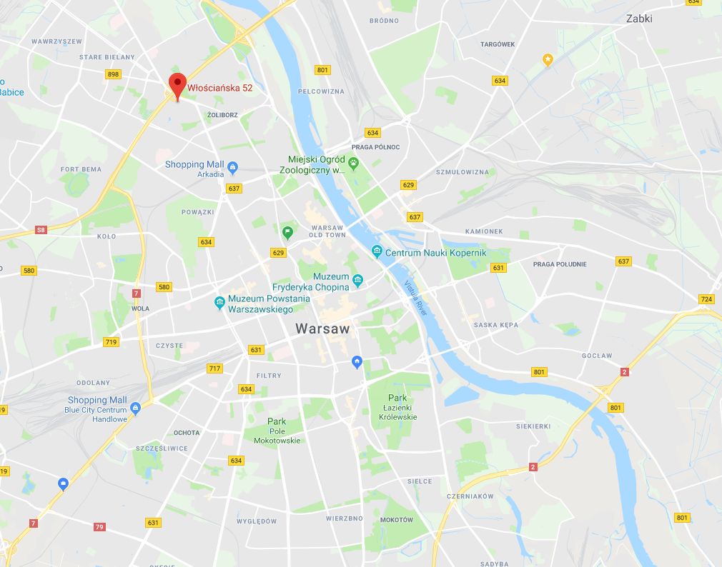 Najtańszy olej napędowy w Warszawie znajduje się przy zajezdni autobusowej.