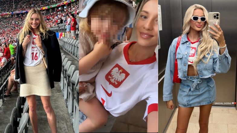 Tak polskie WAGs kibicują polskim piłkarzom: Julia Bednarek, Zuzanna Dawidowicz, Aleksandra Buksa (ZDJĘCIA)