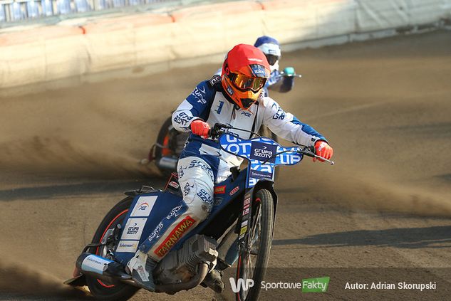 Patryk Rolnicki w barwach Unii Tarnów w sezonie 2018